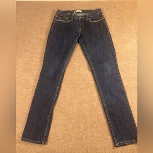Dark Blue Women's Jeans 1098